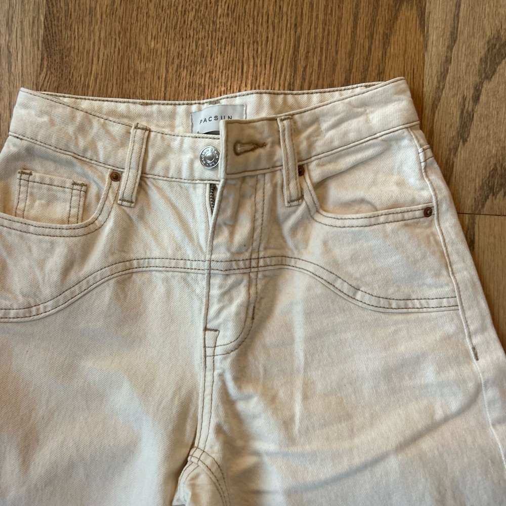 PacSun Womens Cream Jeans
